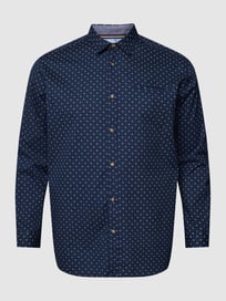 PLUS SIZE Freizeithemd mit Kentkragen Modell 'TREKOTA' von Jack & Jones Plus Blau / Türkis - 11