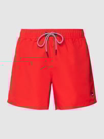 Zwembroek met elastische band, model 'JONES BAY' van Esprit Rood - 8