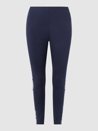 PLUS SIZE legging met logo van Tommy Jeans Curve Blauw / turquoise - 31