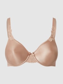Beugel-bh met contrastgarnering  van Chantelle Wit - 40