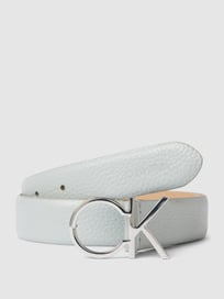 Leren riem met pinsluiting van CK Calvin Klein Blauw / turquoise - 13