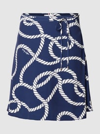 Rok met all-over motief van Tommy Hilfiger Blauw / turquoise - 2