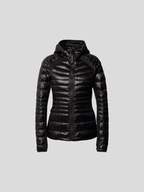 Daunenjacke mit  Kapuze von Canada Goose Grau / Schwarz - 18