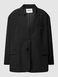 Oversized blazer met reverskraag, model 'ELLY' van Only Grijs / zwart - 29