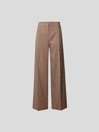 Bundfaltenhose mit Karomuster von Vanessa Bruno Grau / Schwarz - 19