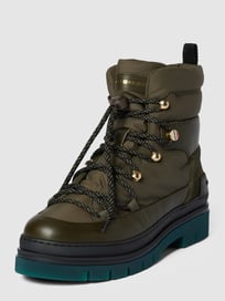 Boots met trekkoordsluiting van Tommy Hilfiger Groen - 32