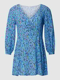 PLUS SIZE mini-jurk met all-over motief van Tommy Hilfiger Curve Blauw / turquoise - 17