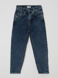 Cropped Balloon Fit Jeans mit Stretch-Anteil von Blue Effect Blau / Türkis - 19