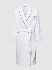 Bademantel mit Kontraststreifen von Polo Ralph Lauren Weiß - 9