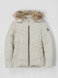 Steppjacke mit abnehmbarem Webpelzbesatz  von Garcia Weiß - 25