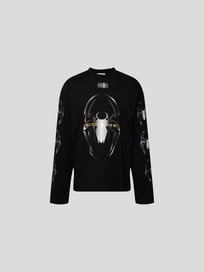Longsleeve mit Motiv-Prints von VTMNTS Grau / Schwarz - 7