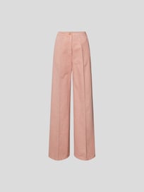 Relaxed Fit Stoffhose mit Bügelfalten von Forte Forte Rosa - 26