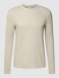 Sweatshirt mit strukturierter Oberfläche von s.Oliver RED LABEL Weiß - 37