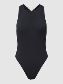 Badpak met gekruiste bandjes, model 'JOIA' van Esprit Grijs / zwart - 23