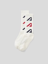 Socken mit Label-Print von Autry Weiß - 25