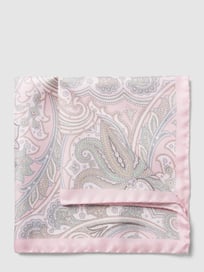 Einstecktuch mit Allover-Muster von Verugia Rosa - 19