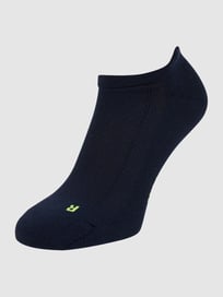Sneakersokken met gevoerde zool, model 'Cool Kick' van Falke Blauw / turquoise - 27