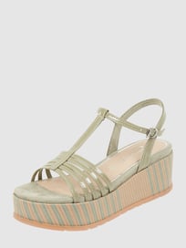 Marco Tozzi x Guido Maria Kretschmer sandalen met plateauzool van Marco Tozzi Groen - 24