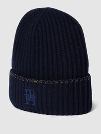 Beanie met effectgaren, model 'FESTIVE' van Tommy Hilfiger Blauw / turquoise - 23