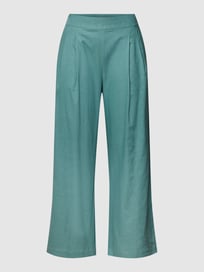 Hose mit Bundfalten von Jake*s Collection Grün - 6