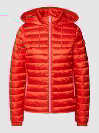 Gewatteerd jack met capuchon van Tom Tailor Rood - 33