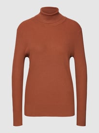 Strickpullover mit Rollkragen von Christian Berg Woman Braun - 9