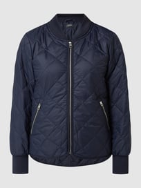 Gewatteerd jack met opstaande kraag  van Esprit Collection Blauw / turquoise - 34
