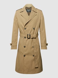 Trenchcoat mit doppelreihiger Knopfleiste von Strellson Weiß - 2
