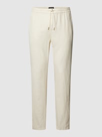 Broek met elastische band, model 'WARREN' van Scotch & Soda Wit - 6
