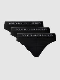 Trunks im 3er-Pack von Polo Ralph Lauren Underwear Grau / Schwarz - 13