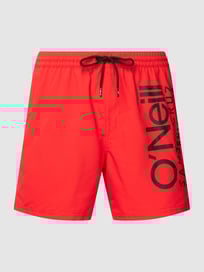 Zwembroek met labelprint, model 'Original Cali' van ONeill Rood - 35
