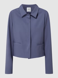 Blazer met stretch  van s.Oliver BLACK LABEL Blauw / turquoise - 40