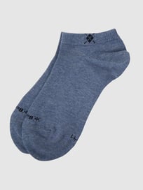 Sneakersokken in een set van 2 paar, model 'Everyday'  van Burlington Blauw / turquoise - 44