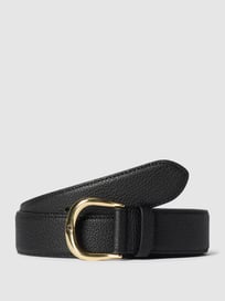 Gürtel mit Pinschließe von Lauren Ralph Lauren Grau / Schwarz - 32