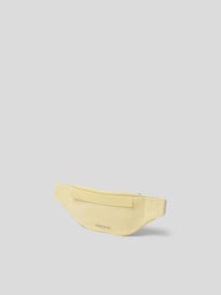 Bauchtasche mit Label-Detail in metallic von Jacquemus Gelb - 7