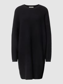 Strickkleid in Knielänge von Marc O'Polo Grau / Schwarz - 28