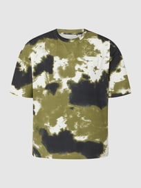 T-shirt in batiklook, model 'Claro' van FILA Groen - 16