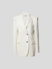 Blazer mit Strukturmuster von The Mannei Weiß - 31