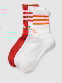 Sokken met labelprint in een set van 3 paar van ADIDAS SPORTSWEAR Rood - 4