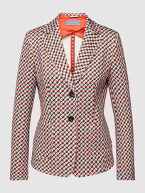 Blazer met all-over motief van White Label Oranje - 31