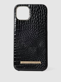 Smartphonehoes met structuurmotief voor iPhone 11 PRO/XS/X van Ideal of Sweden Grijs / zwart - 34