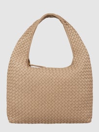 Hobo Bag aus Leder Modell 'Jade' von Les Visionnaires Braun - 1