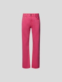 Jeans mit Kontrastnähten von Jacquemus Rosa - 30