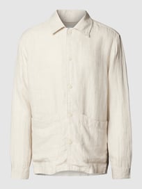 Vrijetijdsoverhemd met steekzakken van Selected Homme Wit - 42