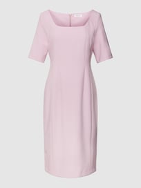 Knielange jurk met 3/4-mouwen van Gerry Weber Roze - 34