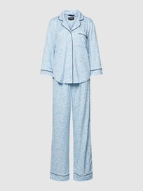 Pyjama met all-over motief van KATE SPADE Blauw / turquoise - 41