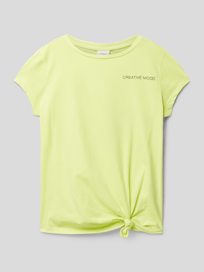 T-Shirt mit Motiv-Print von s.Oliver RED LABEL Grün - 9