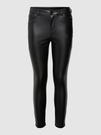 Legging in leerlook van REVIEW Grijs / zwart - 21
