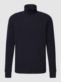 Shirt met lange mouwen en col van Esprit Blauw / turquoise - 28