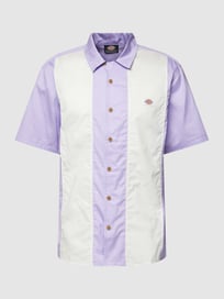 Freizeithemd mit Label-Patch Modell 'WESTOVER' von Dickies Lila - 23